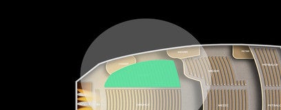 Seat view from Orchestra