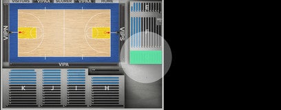 Seat view from Baseline