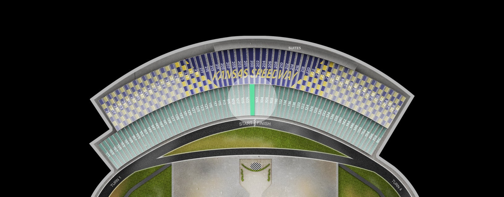 Seat view from Lower