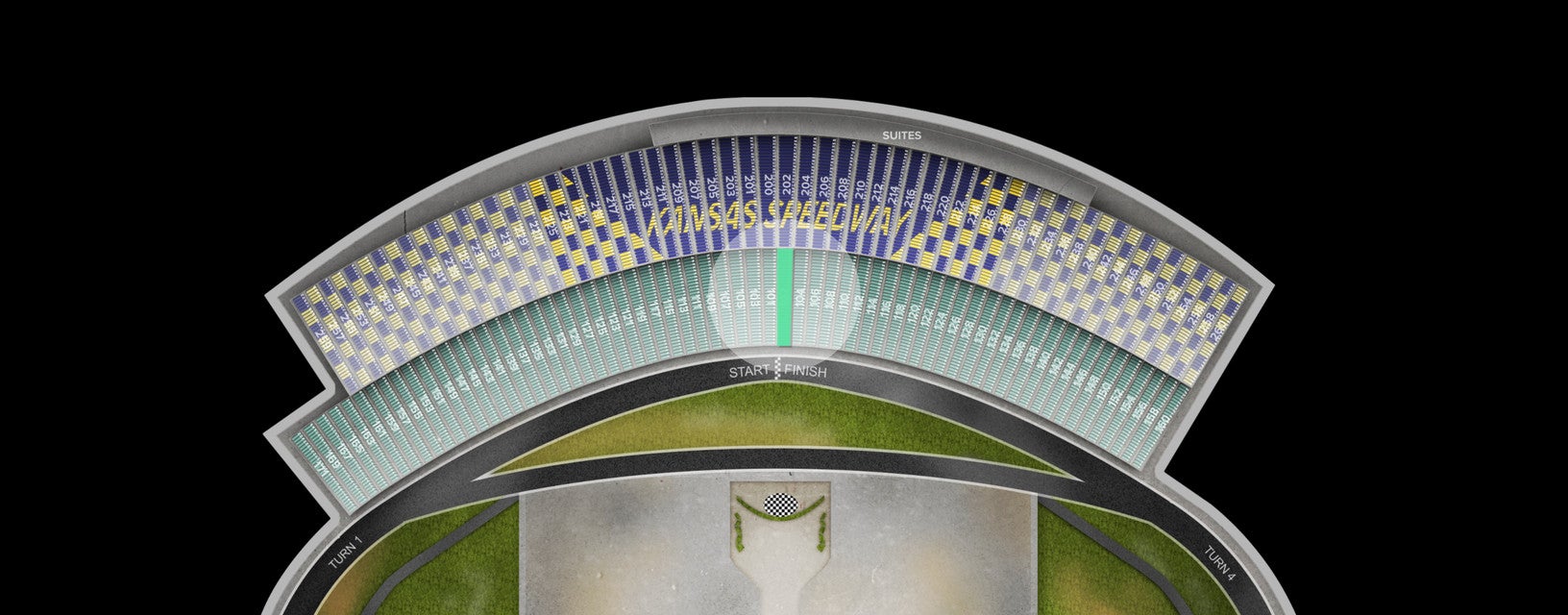 Seat view from Lower