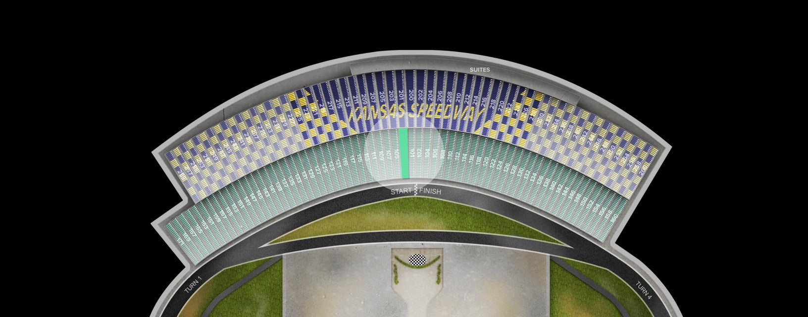 Seat view from Lower