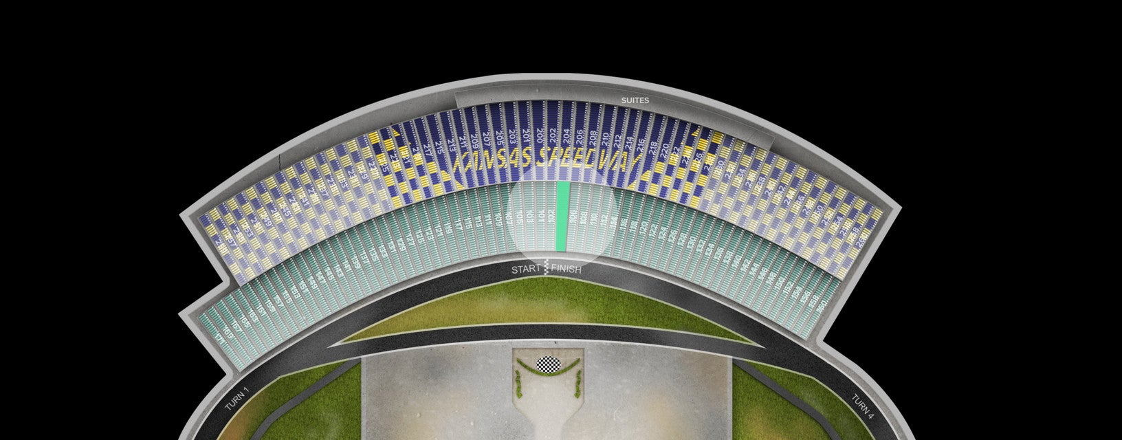 Seat view from Lower