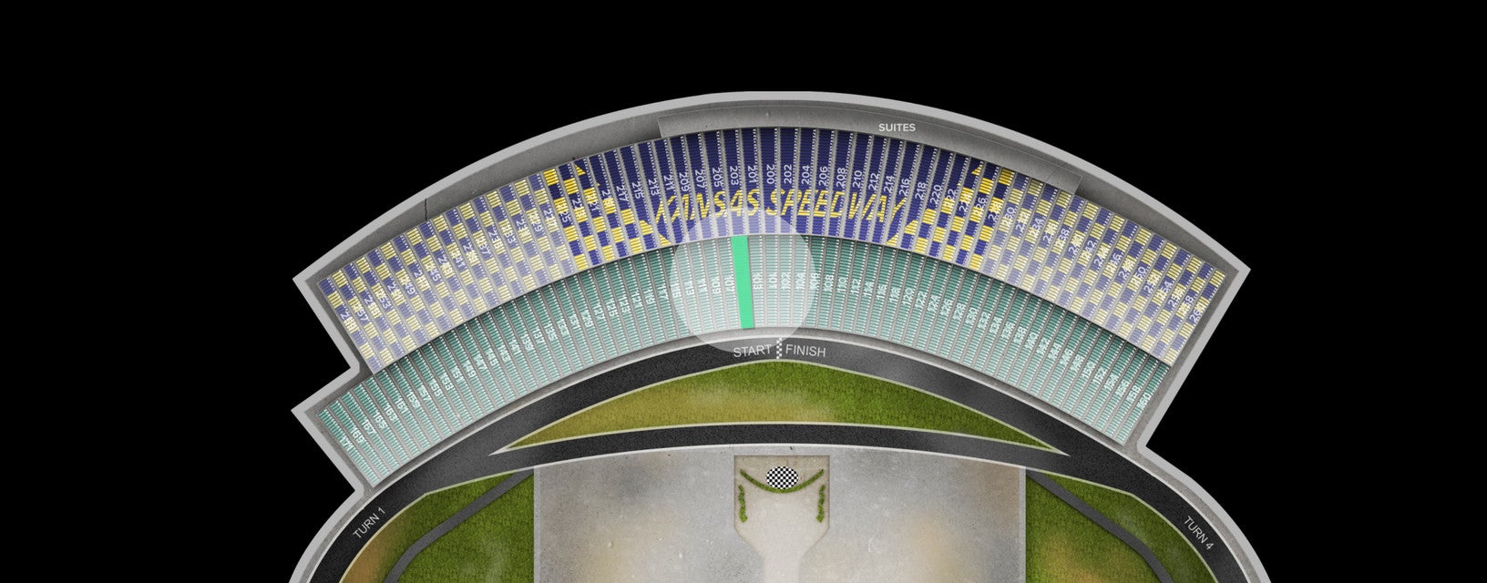 Seat view from Lower