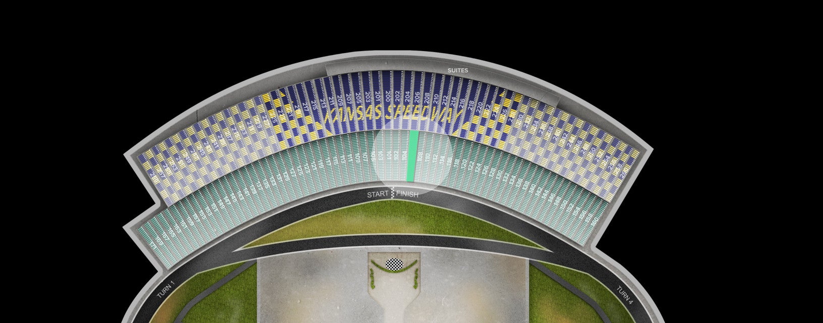 Seat view from Lower