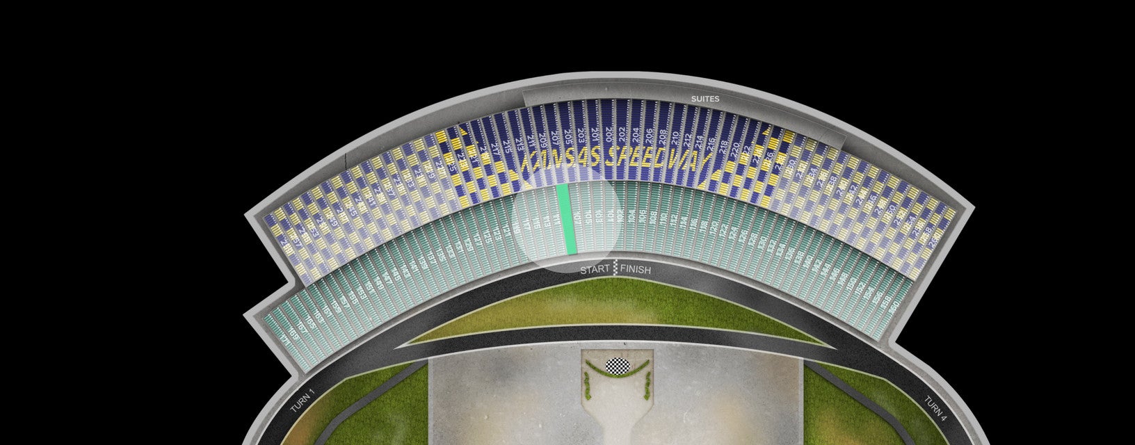 Seat view from Lower