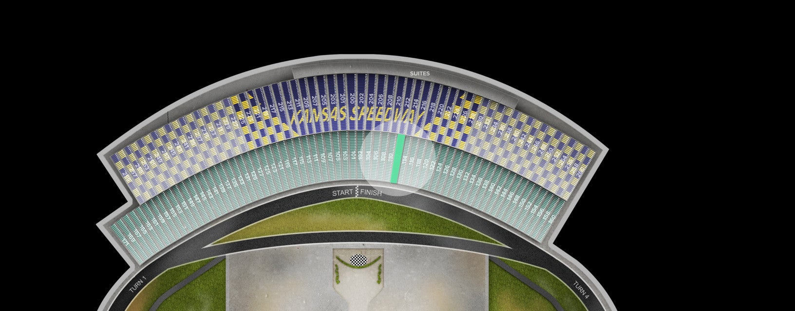 Seat view from Lower
