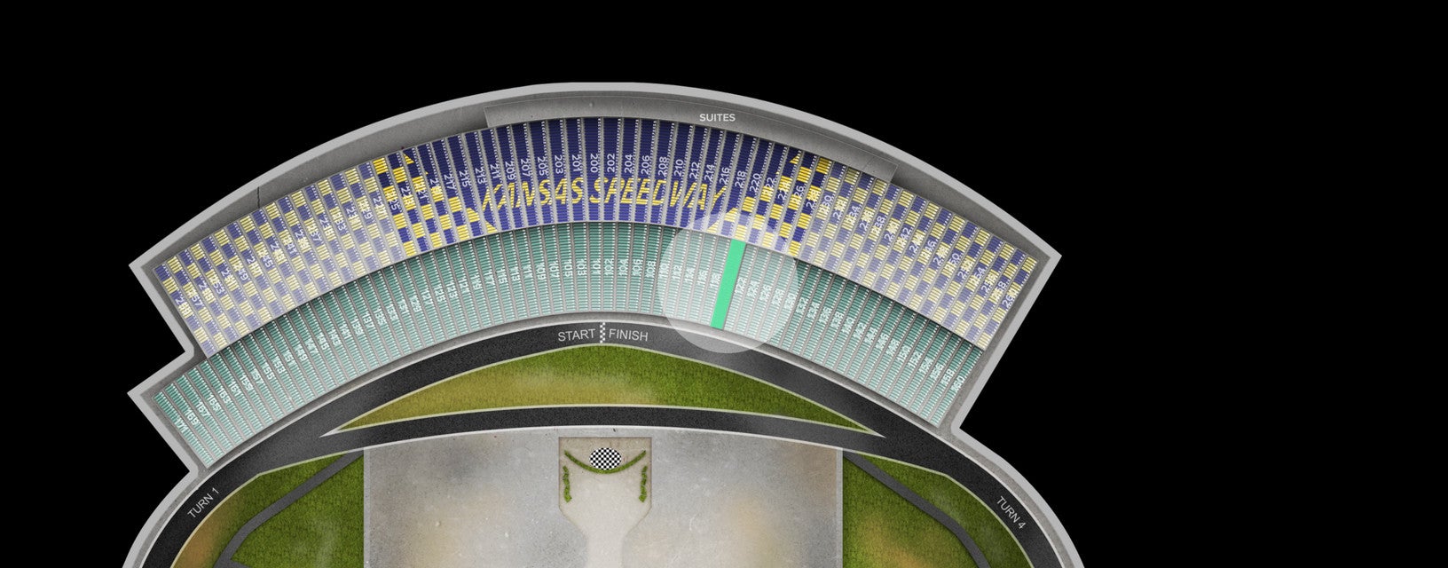 Seat view from Lower
