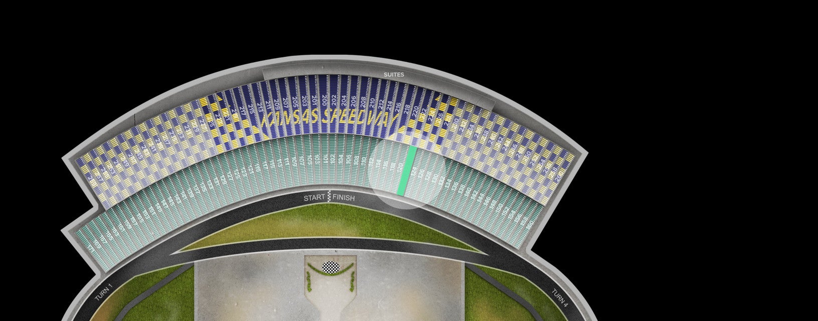 Seat view from Lower