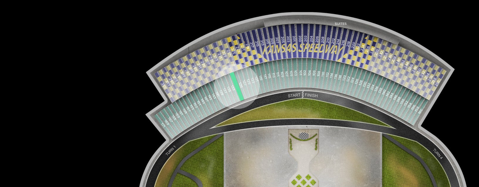 Seat view from Lower