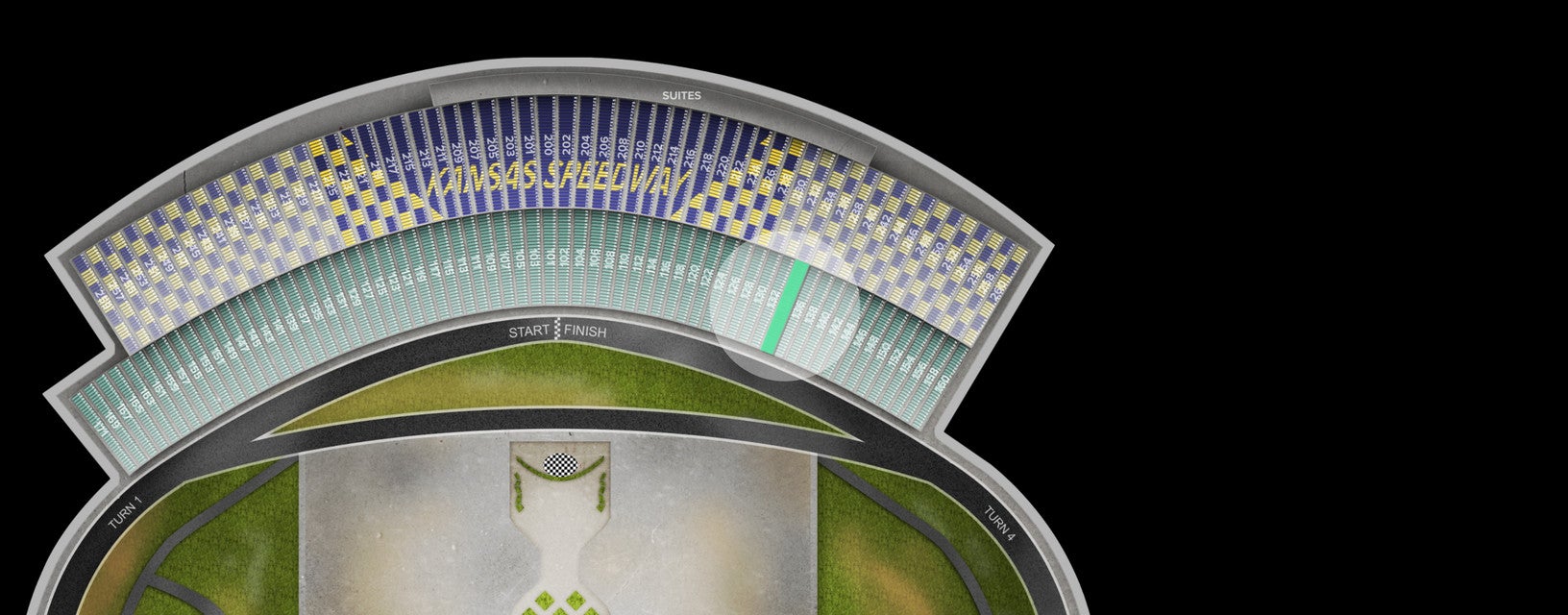 Seat view from Lower
