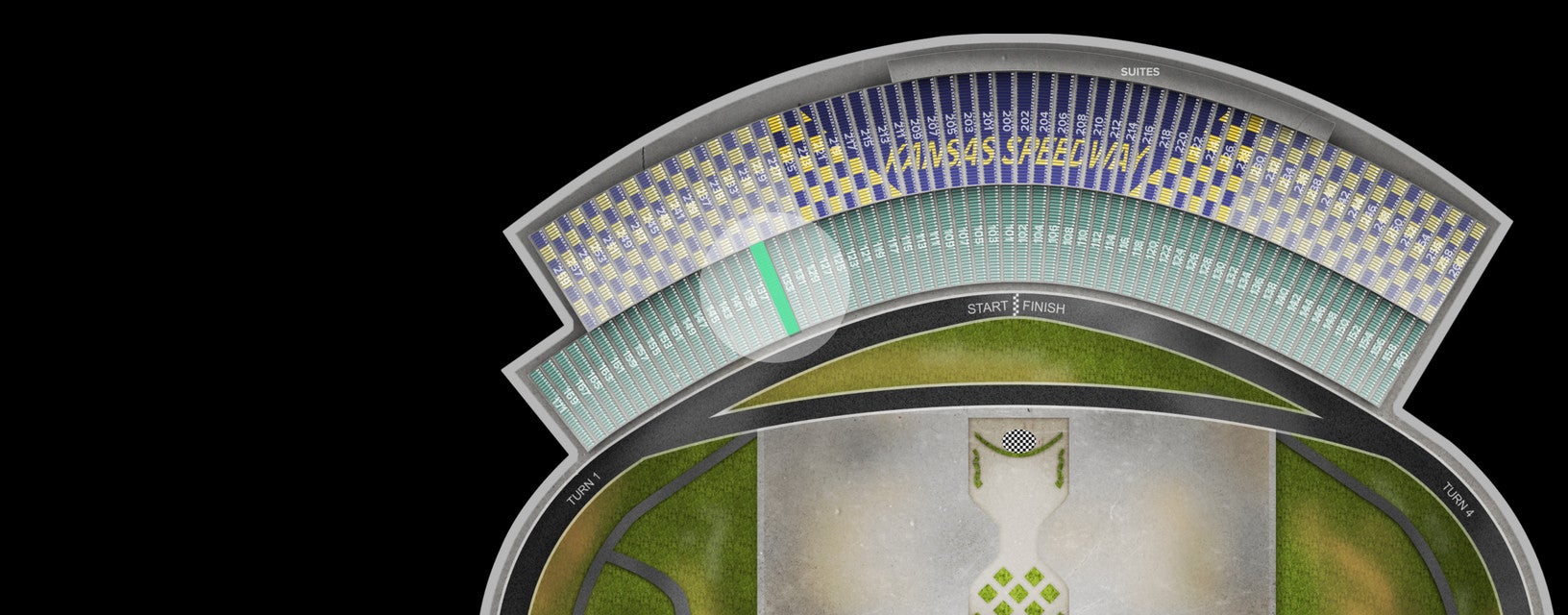 Seat view from Lower