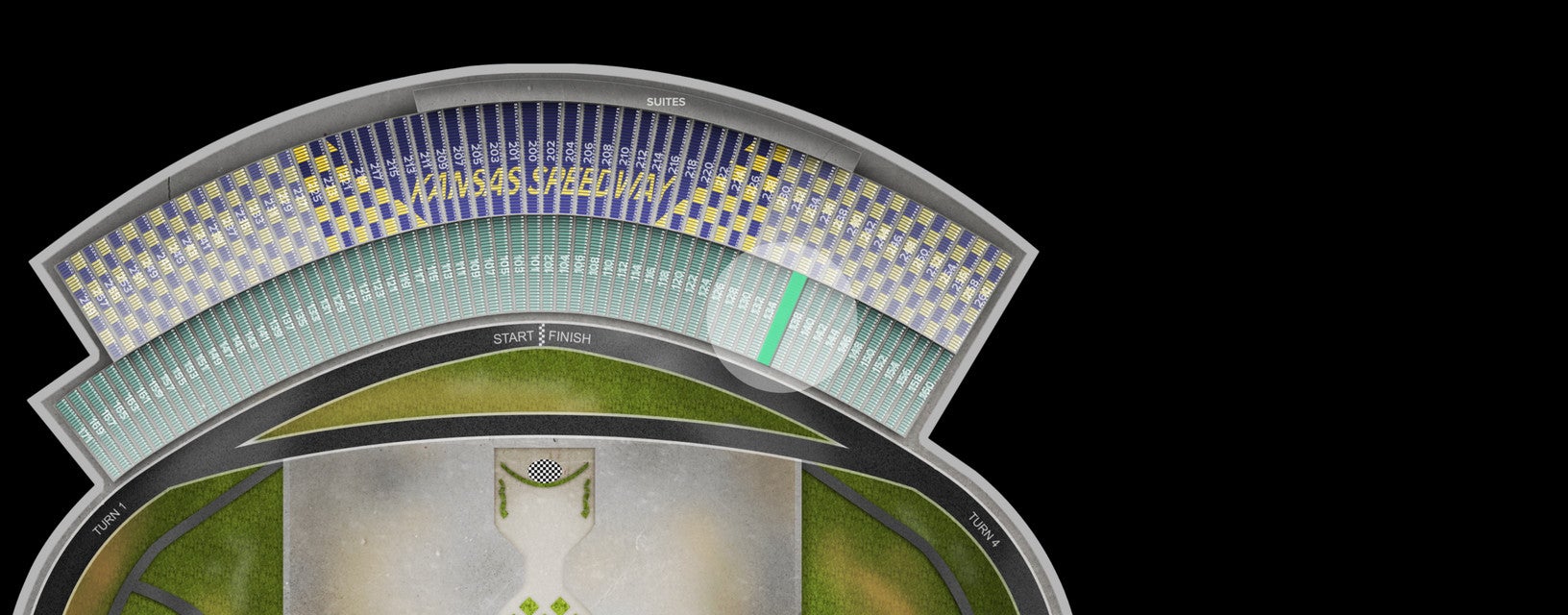 Seat view from Lower