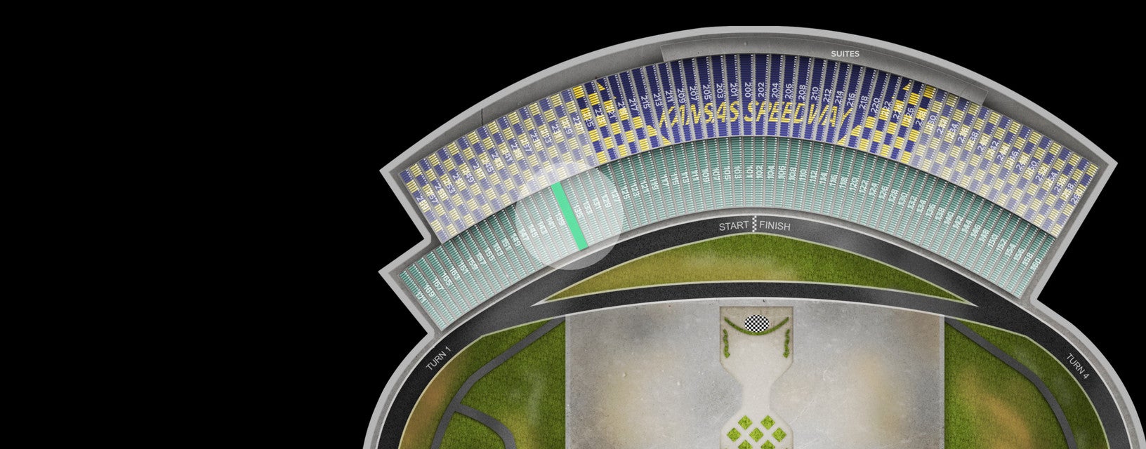 Seat view from Lower