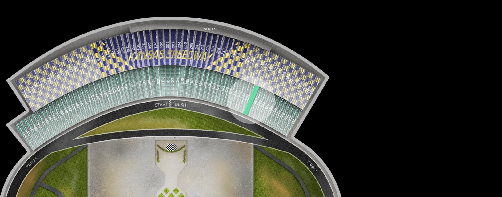 Seat view from Lower