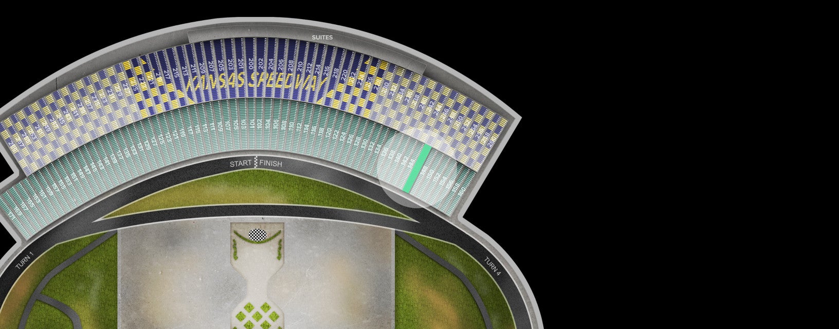 Seat view from Lower