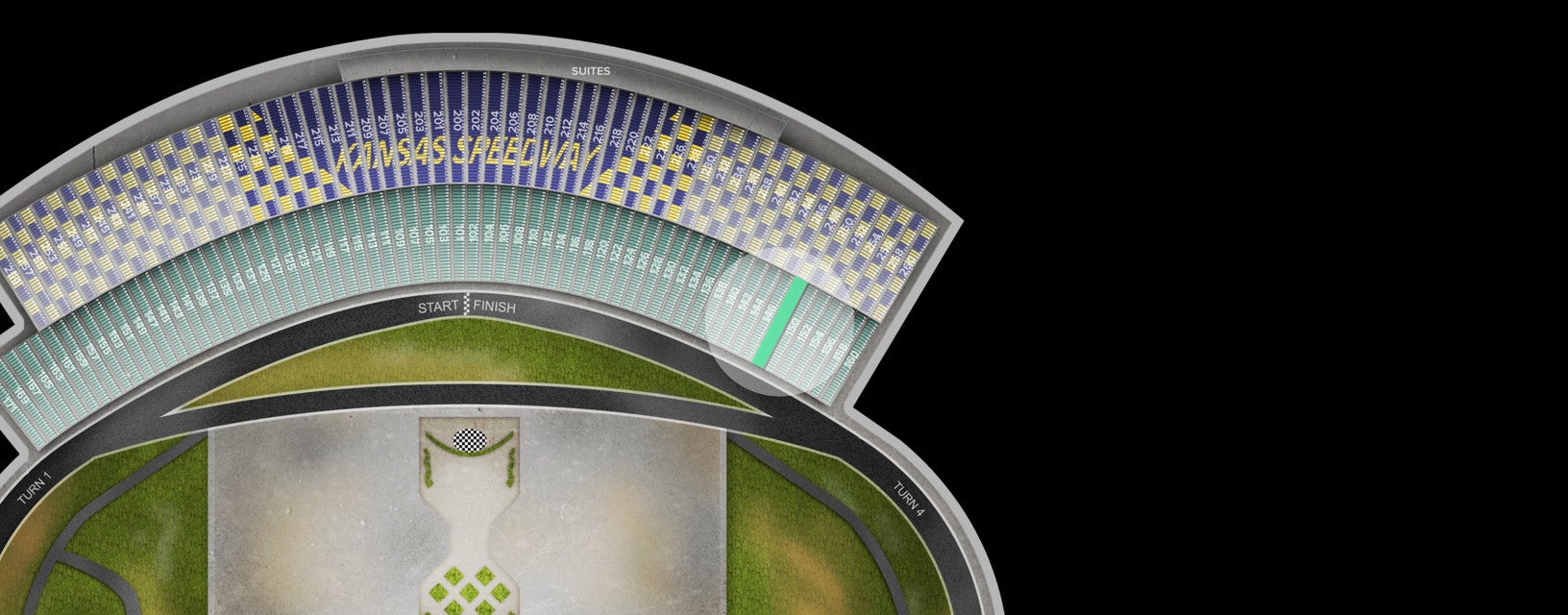Seat view from Lower