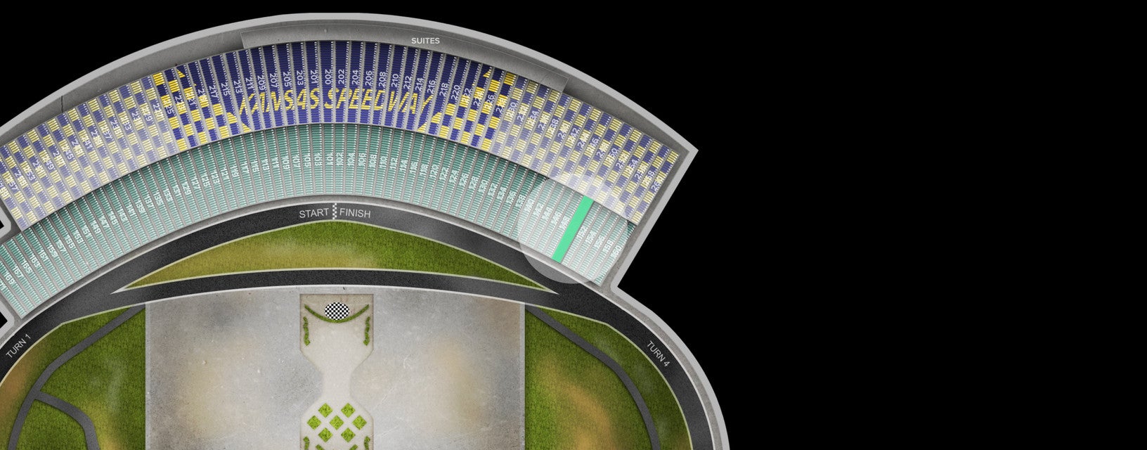 Seat view from Lower