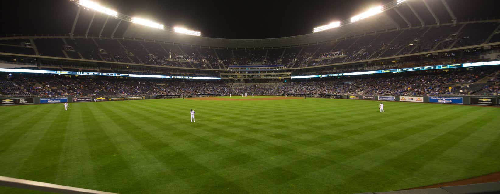 Seat view from Outfield Box
