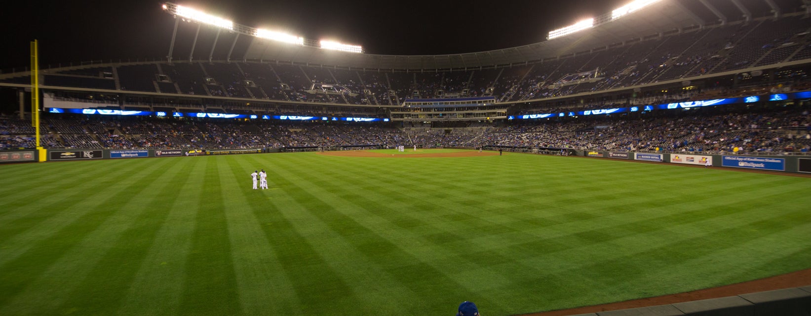 Seat view from Outfield Box