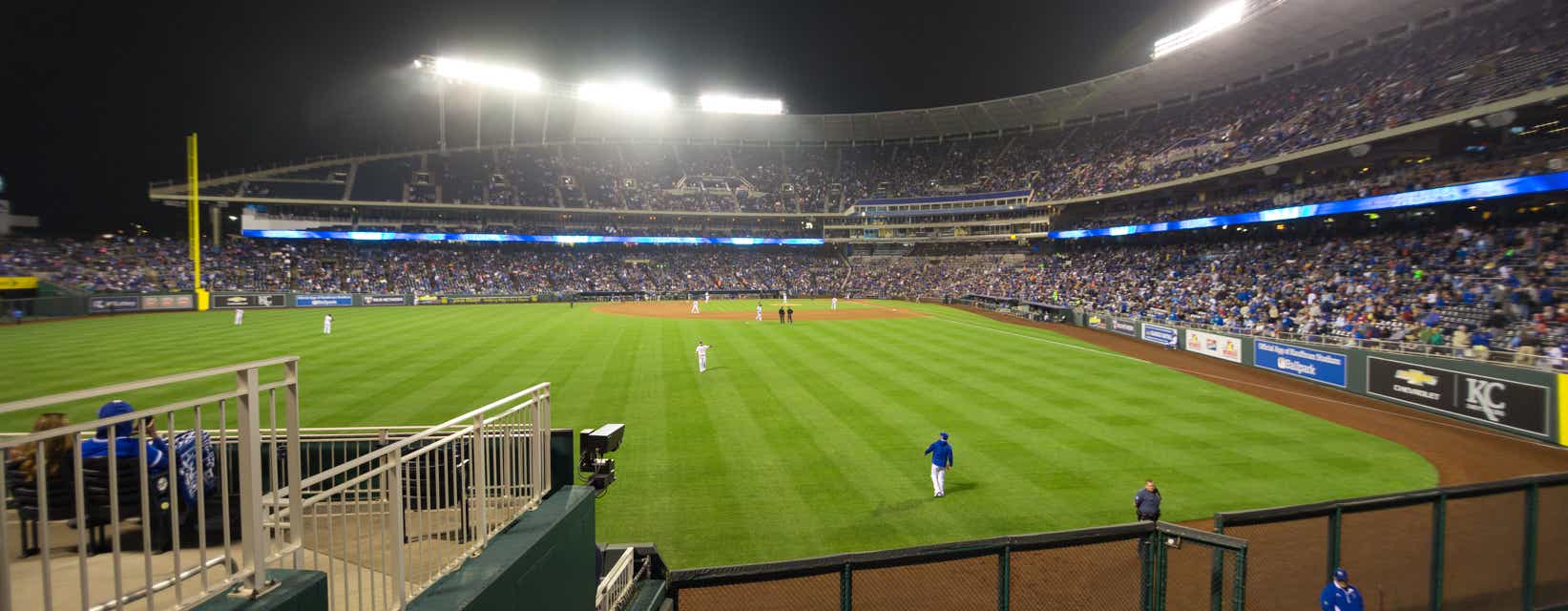 Seat view from Outfield Box