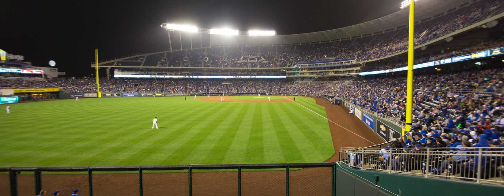 Seat view from Outfield Box