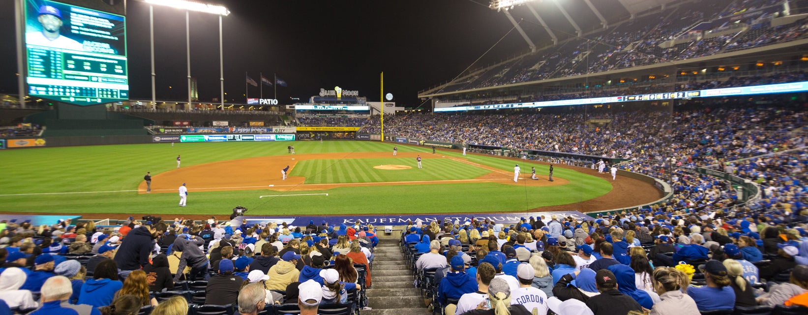 Seat view from Dugout Box