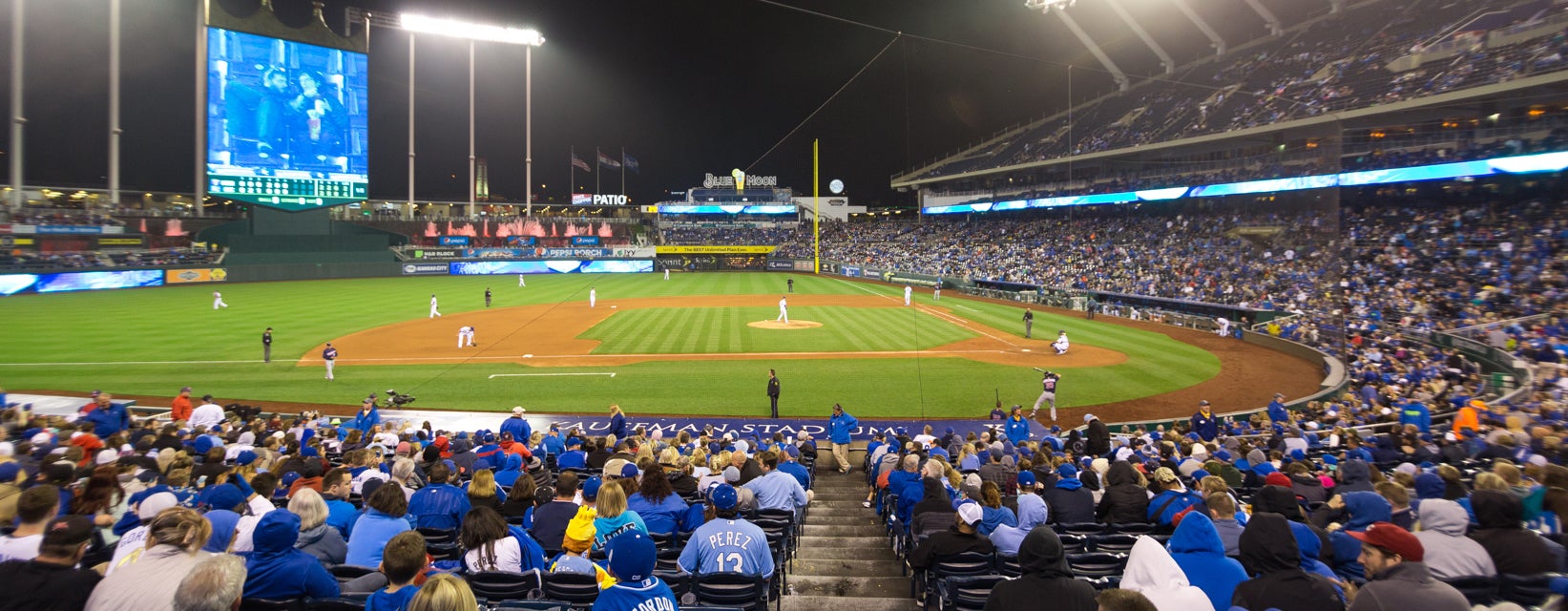 Seat view from Dugout Box