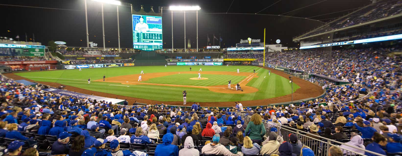 Seat view from Dugout Box