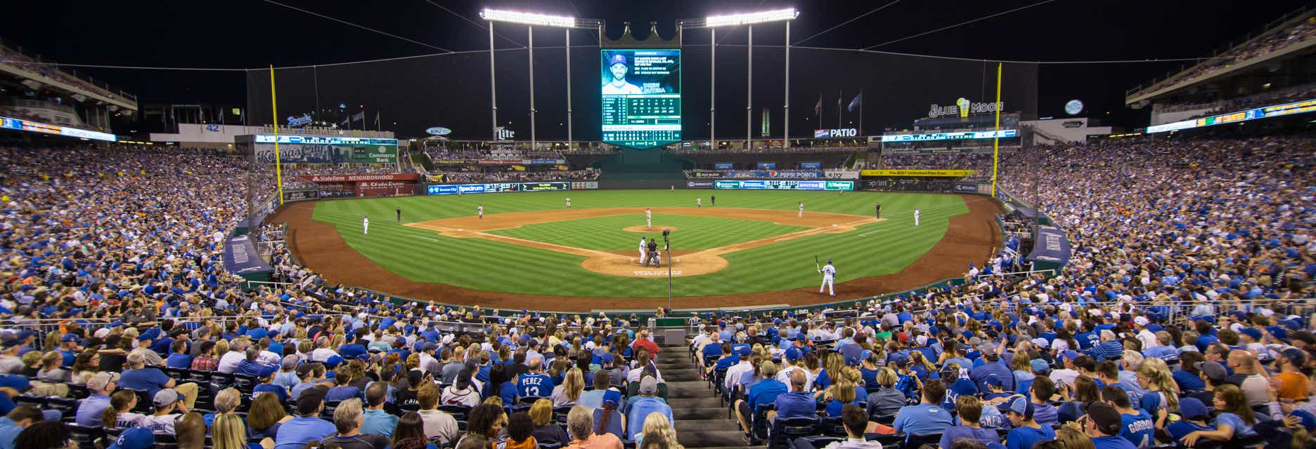Seat view from Diamond Club Seats