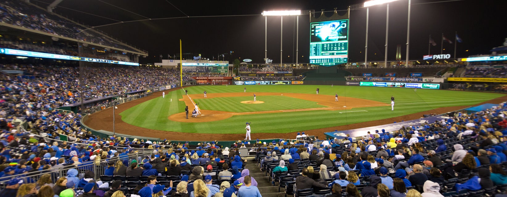 Seat view from Dugout Box