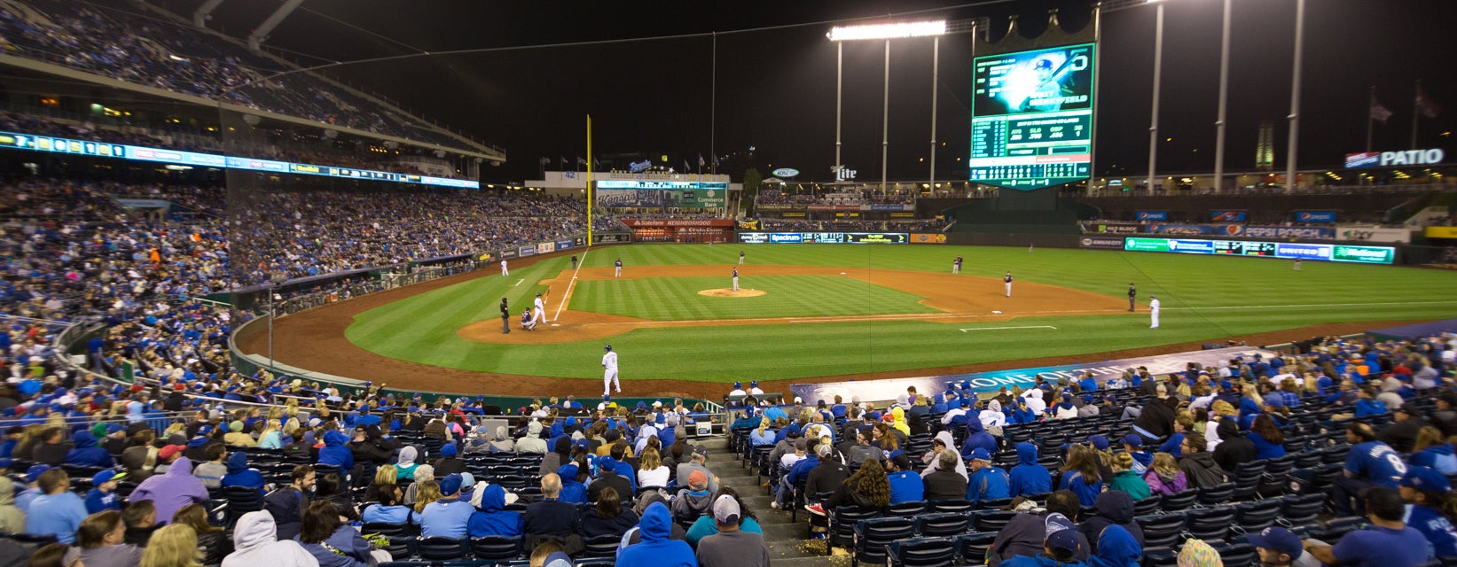 Seat view from Dugout Box