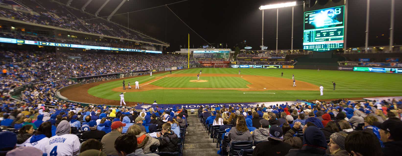 Seat view from Dugout Box
