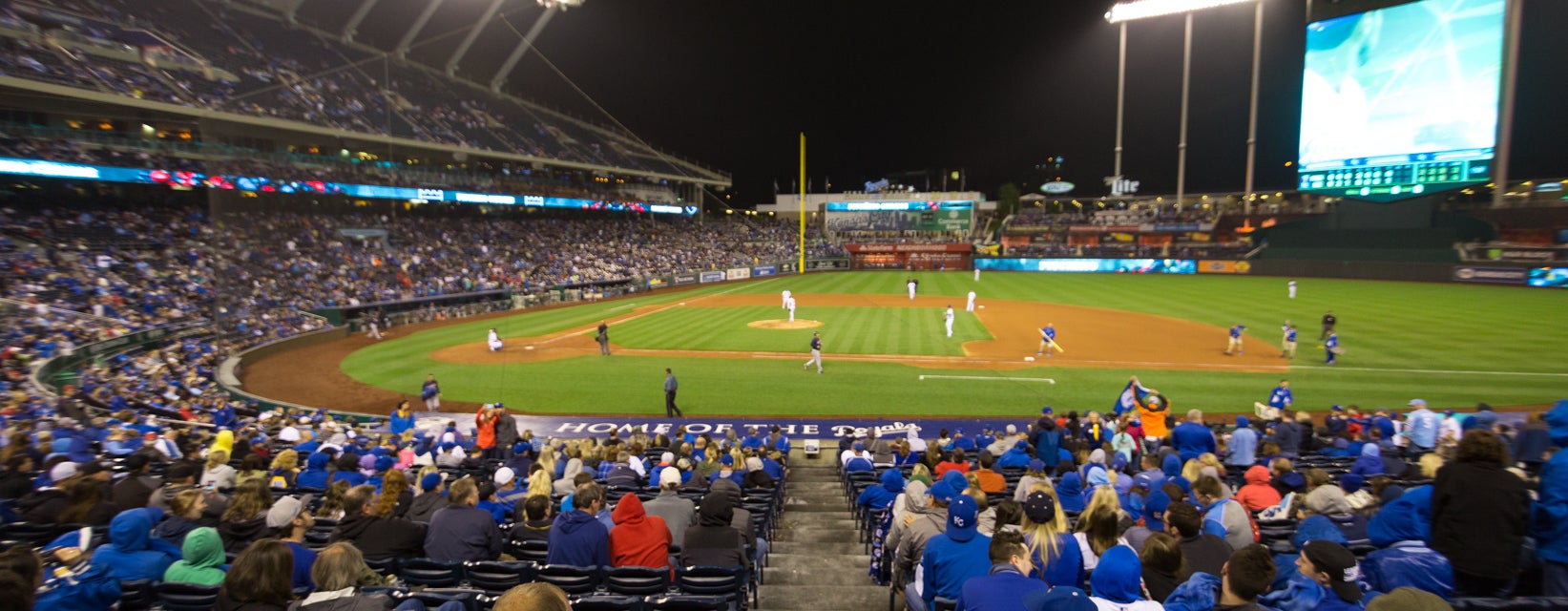 Seat view from Dugout Box