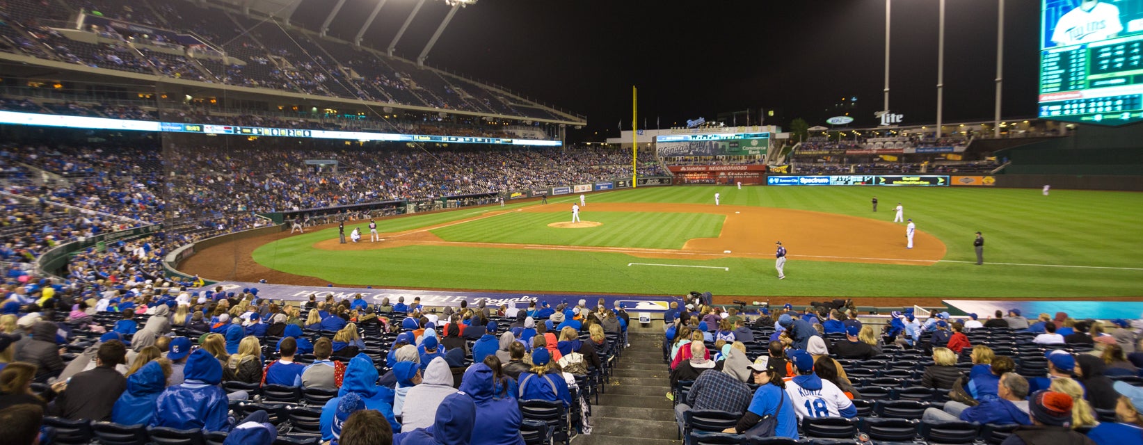 Seat view from Dugout Box