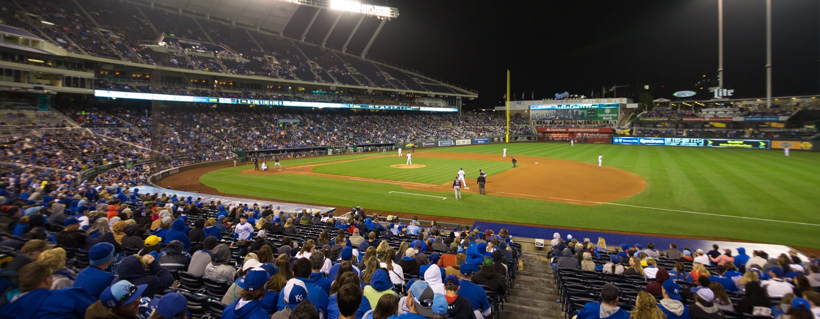 Seat view from Dugout Box