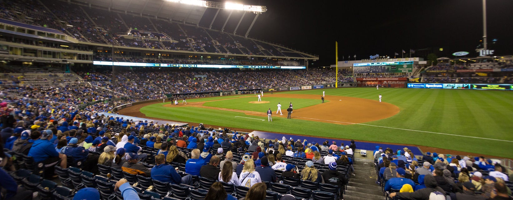 Seat view from Dugout Box