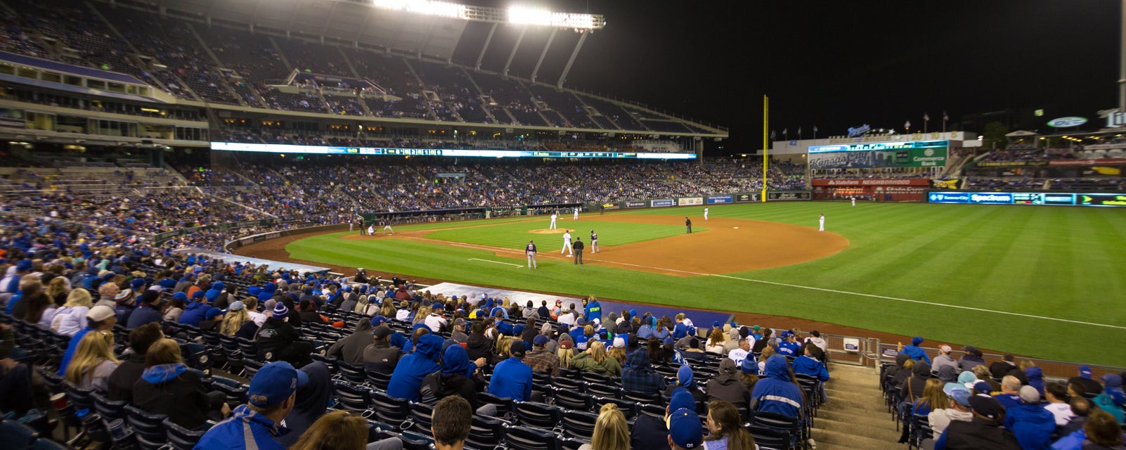 Seat view from Dugout Box