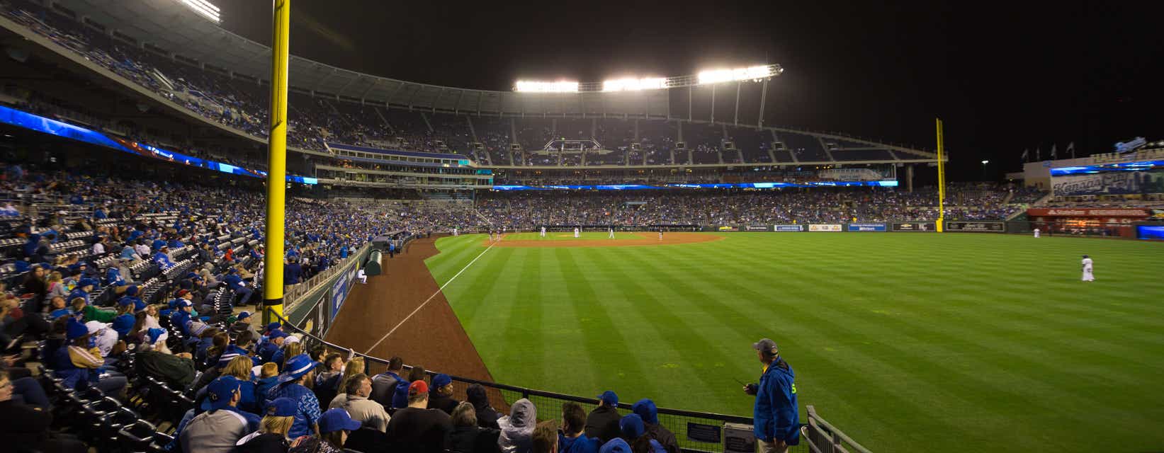 Seat view from Outfield Box