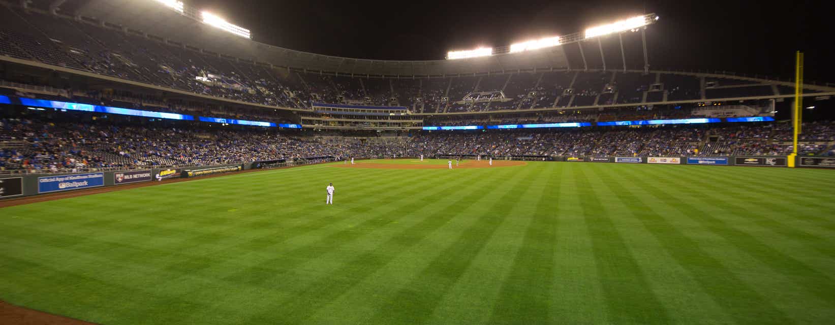 Seat view from Outfield Box