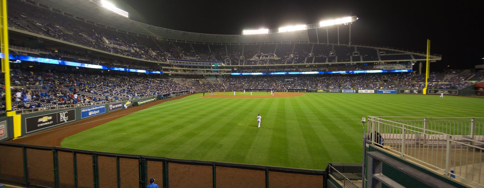 Seat view from Outfield Box