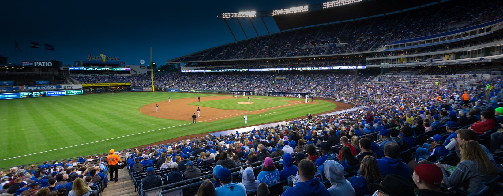 Seat view from Field Plaza