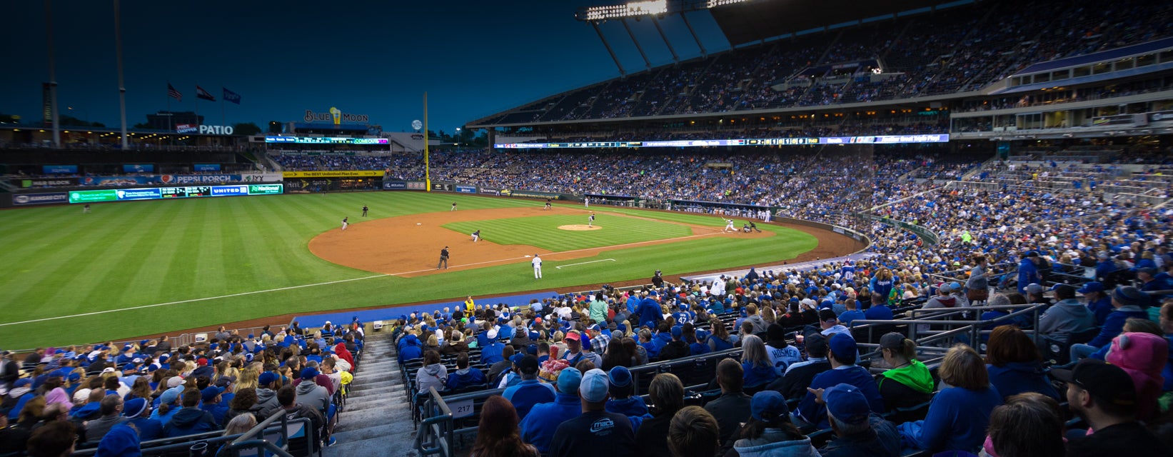 Seat view from Dugout Plaza