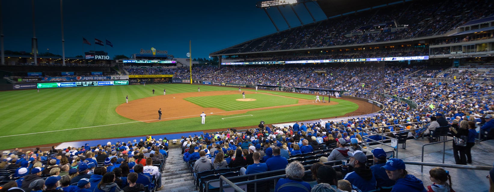 Seat view from Dugout Plaza
