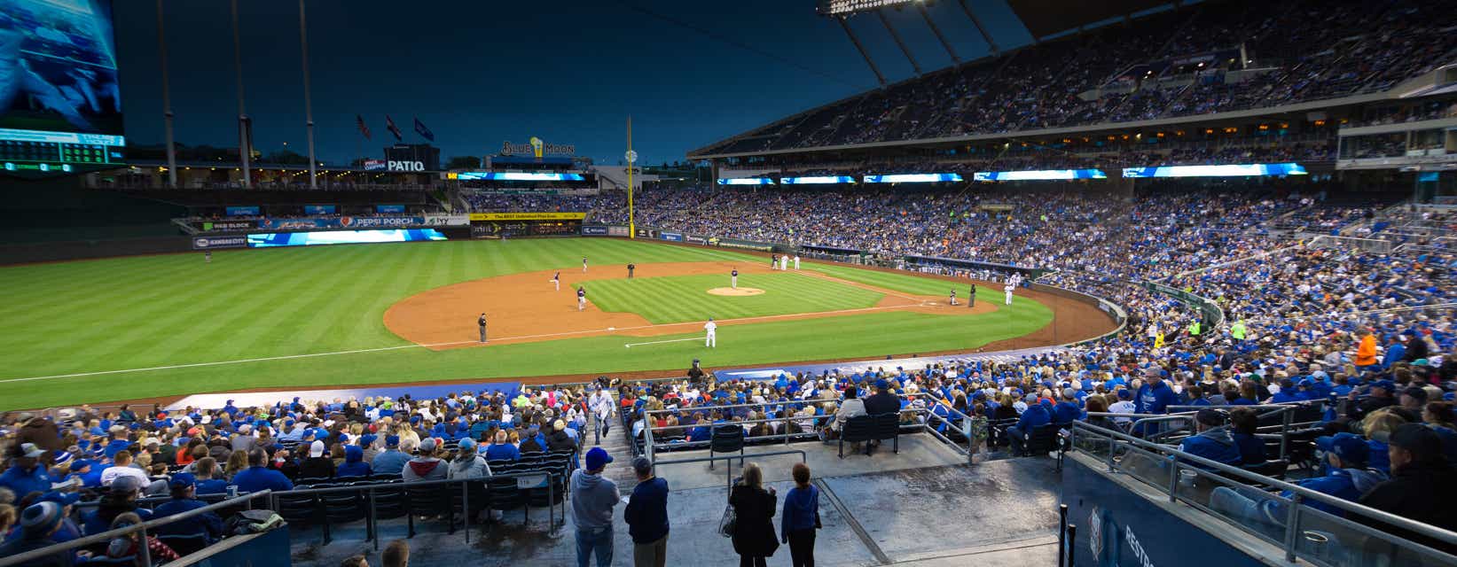 Seat view from Dugout Plaza