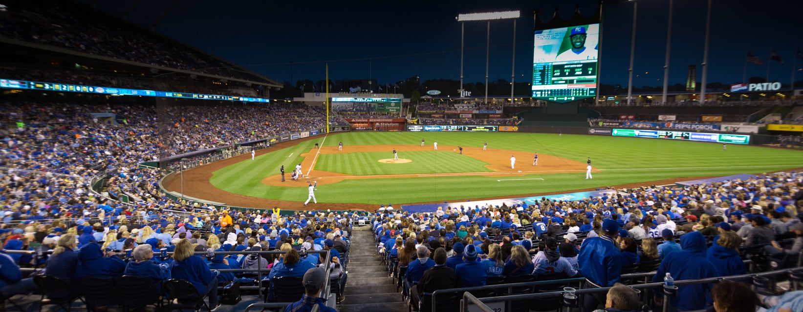 Seat view from Dugout Plaza