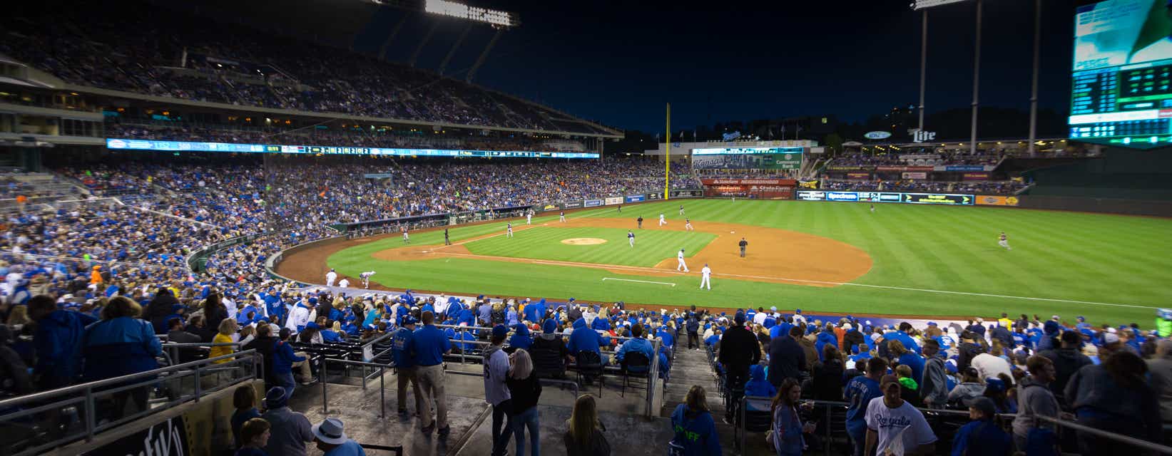 Seat view from Dugout Plaza