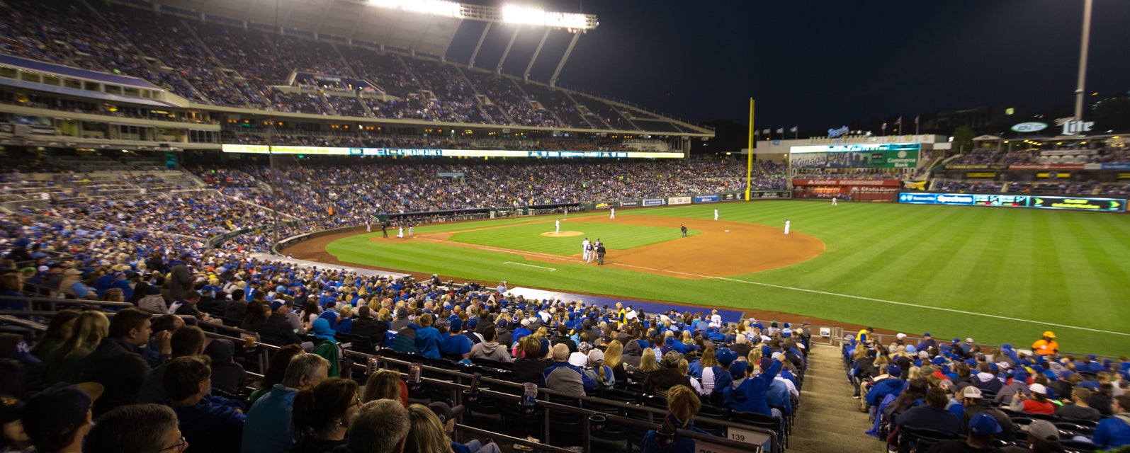 Seat view from Dugout Plaza