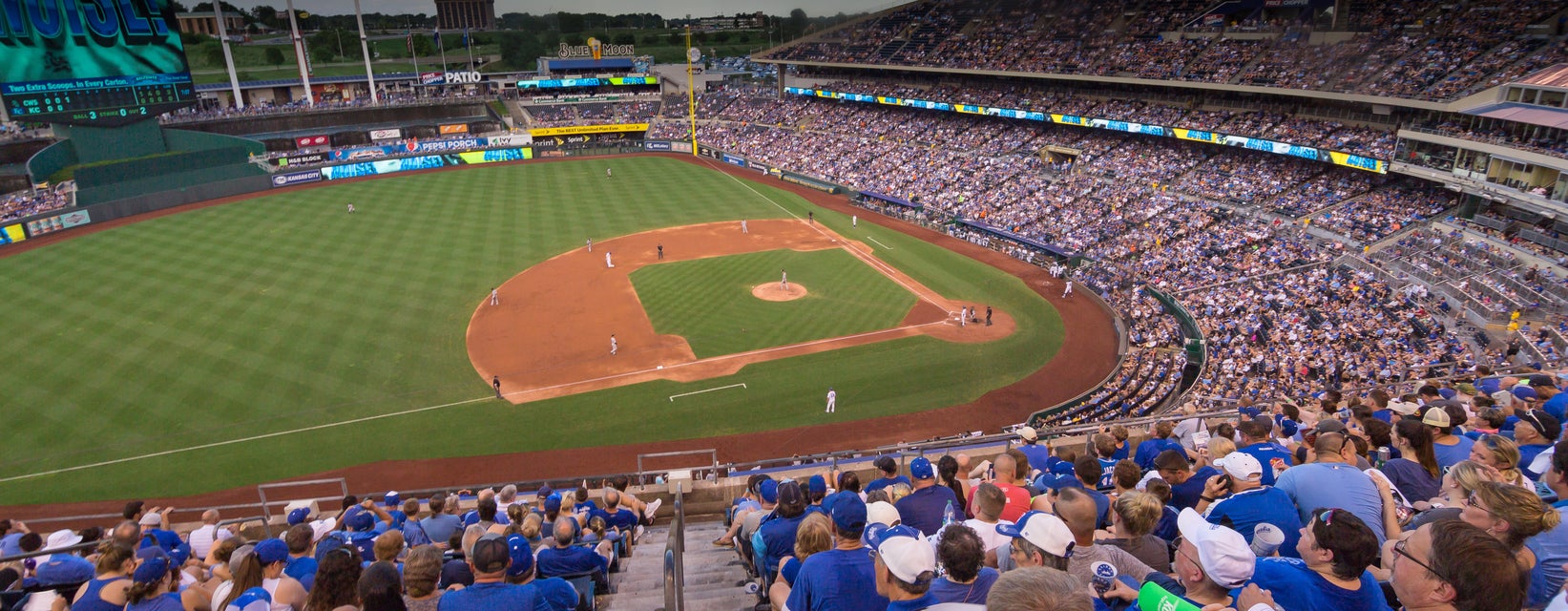 Seat view from Hy-Vee Box