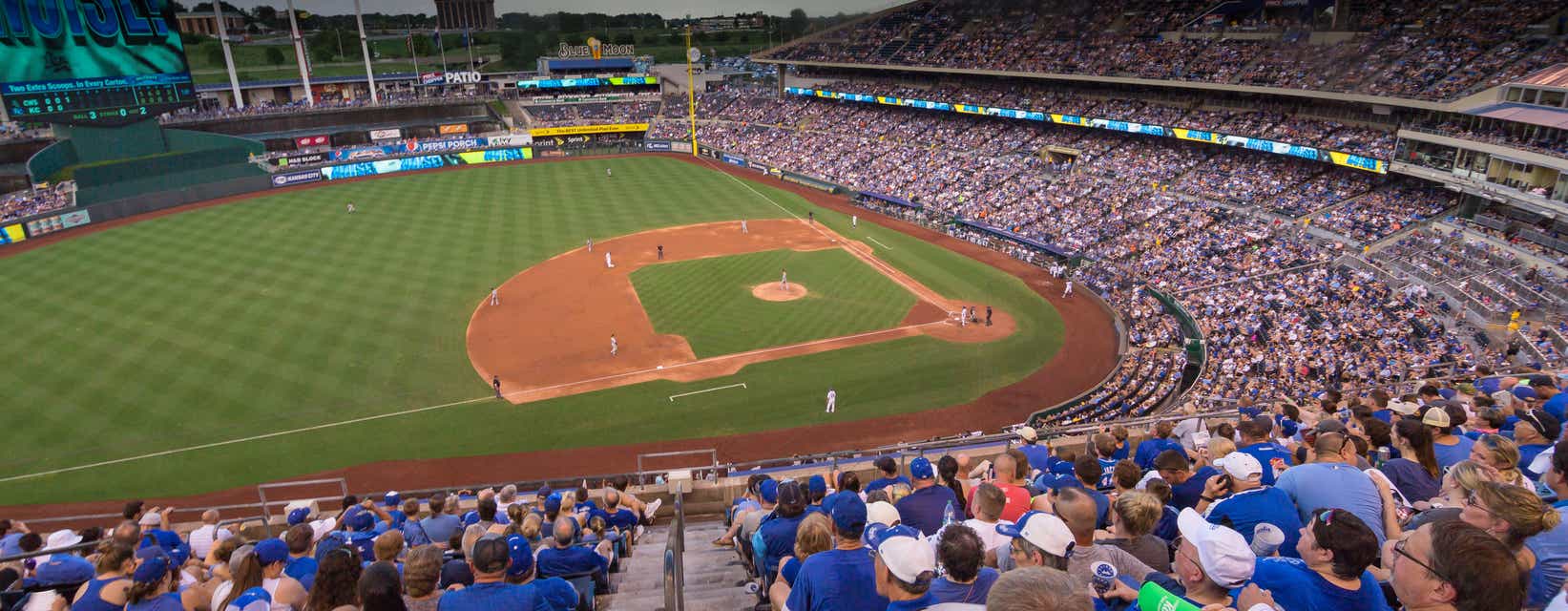 Seat view from Hy-Vee Box