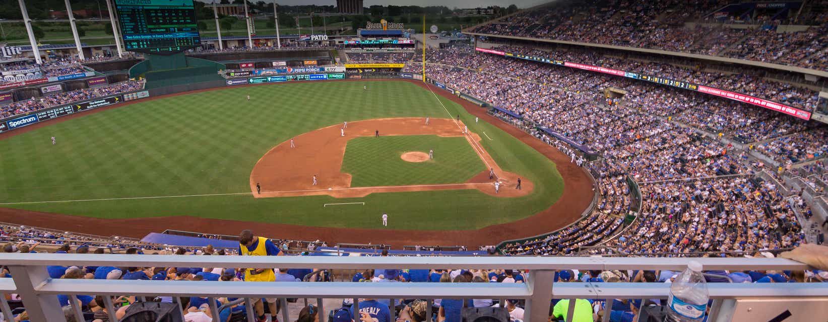 Seat view from Hy-Vee Box